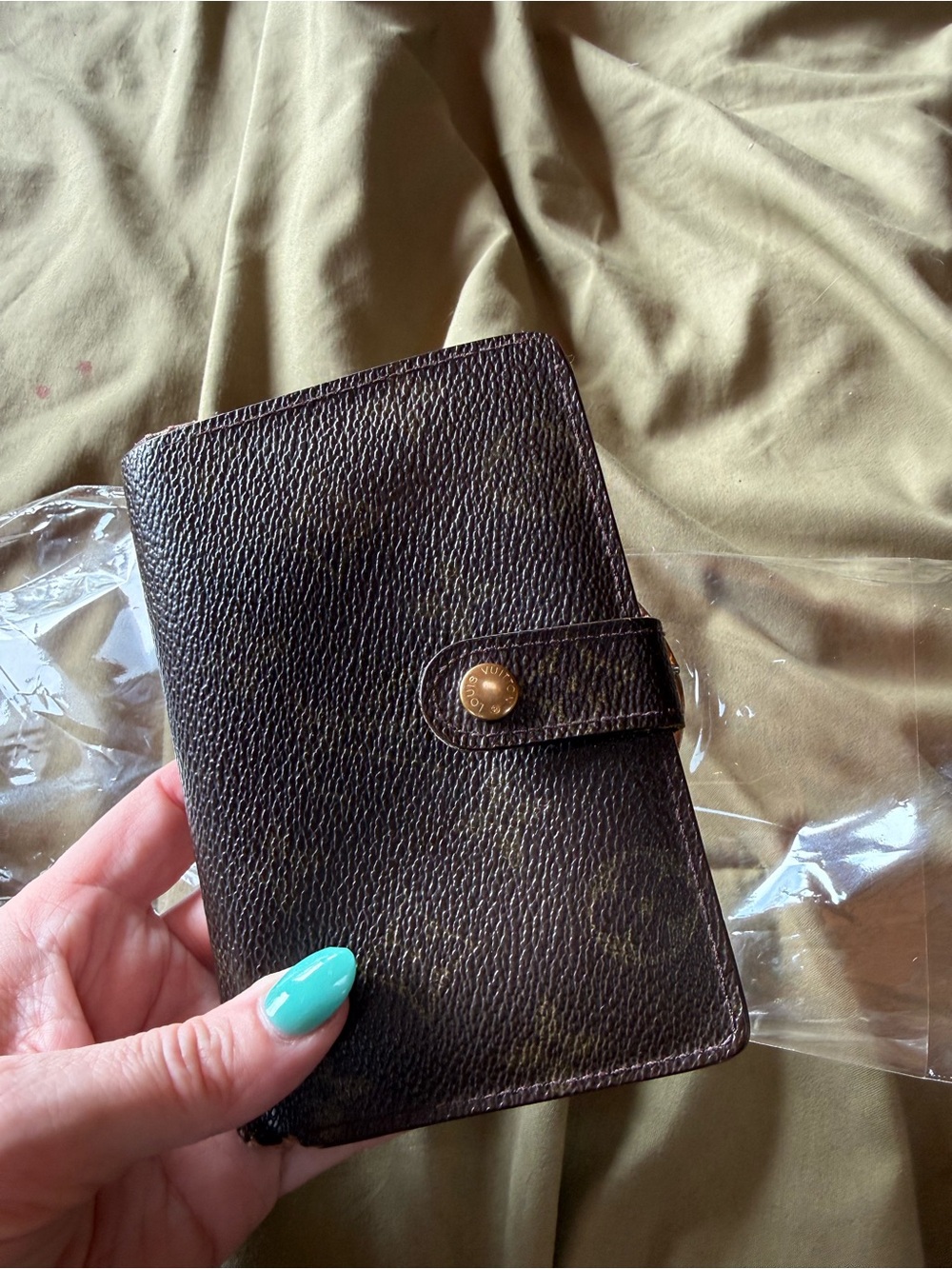 Louis Vuitton Monogram Canvas Compact Wallet - Brown